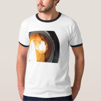 大きい写真のシンプル Tシャツ