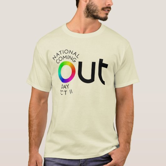 大きい出口ライトTシャツ Tシャツ (正面)