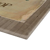 大きい口の低音の漁師の小屋木板 カッティングボード (角)