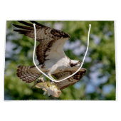 大きい口の低音を持つミサゴ ラージペーパーバッグ (正面)