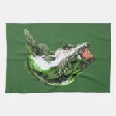 大きい口の低音 キッチンタオル (横)