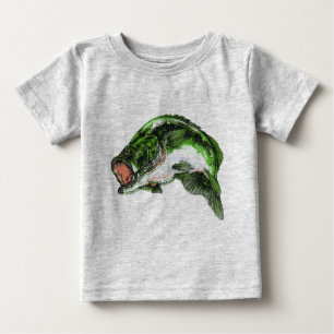 大きい口の低音 ベビーTシャツ