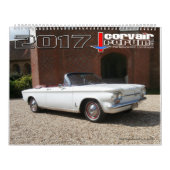 大きい壁掛けカレンダーのCorvairのフォーラムの勝者 カレンダー (カバー)