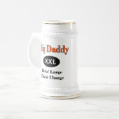 大きい大きいお父さんLivin ビールジョッキ (正面左)