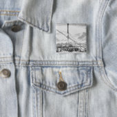 大きい天体望遠鏡 缶バッジ (インサイチュ)