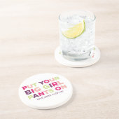 大きい女の子のズボンの引用文-コースター コースター (側面)