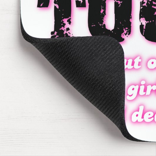 大きい女の子のパンティーのおもしろいなマウスパッド マウスパッド (コーナー)