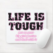 大きい女の子のパンティーのおもしろいなマウスパッド マウスパッド (マウス)