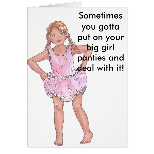 大きい女の子のパンティー (正面)