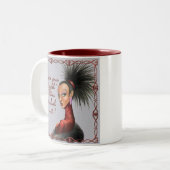 大きい女の子のパンティー ツートーンマグカップ (正面左)