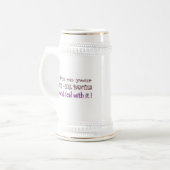 大きい女の子のパンティー ビールジョッキ (正面左)