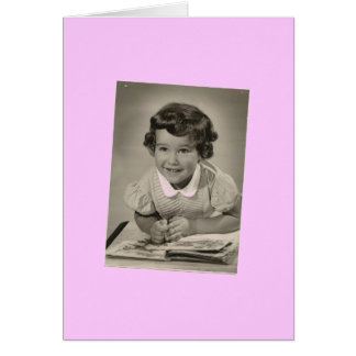 大きい女の子カード