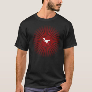 大きい強打のワイシャツ(赤い) Tシャツ