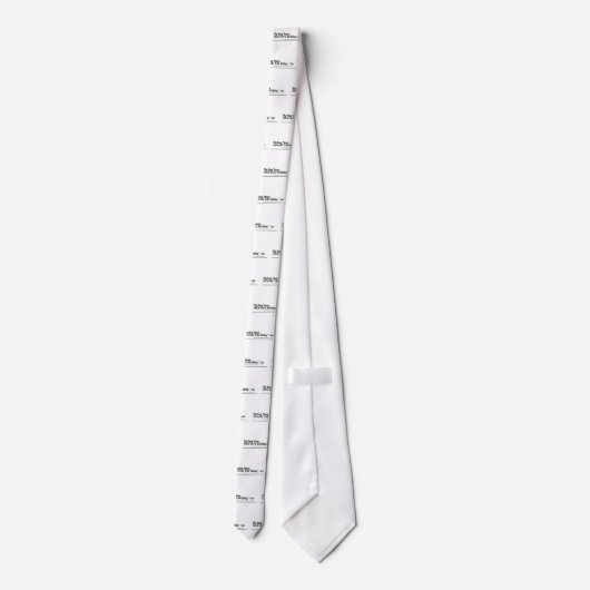 大きい強打理論 ネクタイ (裏面)