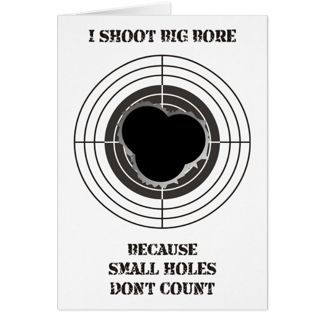 大きい弾痕が付いているターゲット-大きい穴 (正面)