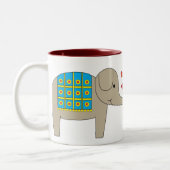 大きい愛マグ ツートーンマグカップ (左)