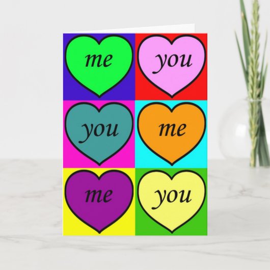 大きい愛 カード (正面)