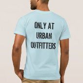 大きい手紙はワイシャツを作ります Tシャツ (裏面)