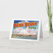 大きい手紙場面、挨拶からの カード (正面)