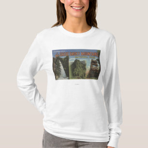 大きい手紙場面-煙のMts。 国立公園、TN 2 Tシャツ
