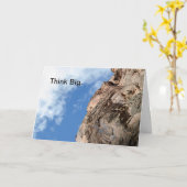 大きい挨拶状を考えて下さい カード (黄色い花)