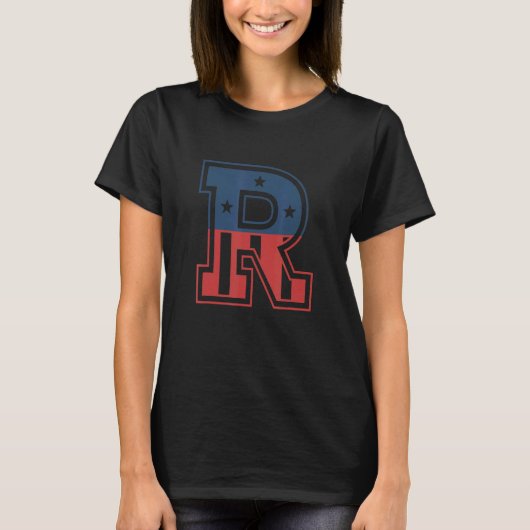 大きい文字R Tシャツ (正面)