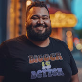 大きい方が良い Tシャツ