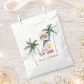 大きい方 |レトロサマーサーフ誕生日 フェイバーバッグ (クリップ留めされた状態)