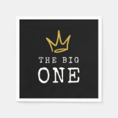 大きい方 |悪名高い90の最初の誕生日パーティー スタンダードカクテルナプキン (正面)