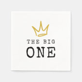 大きい方 |悪名高い90の最初の誕生日パーティー スタンダードカクテルナプキン (正面)