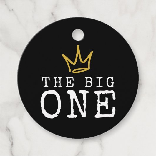 大きい方 |悪名高い90の最初の誕生日パーティー フェイバータグ (正面)