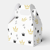 大きい方 |悪名高い90の最初の誕生日パーティー フェイバーボックス (裏面サイド)