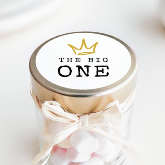 大きい方 |悪名高い90の最初の誕生日パーティー ラウンドシール