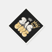 大きい方 | 悪名高い90年代の最初の誕生日パーティー スタンダードカクテルナプキン (角)