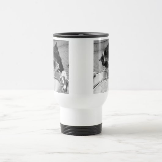 大きい旅行によってカスタマイズ写真のマグ トラベルマグ (中央)