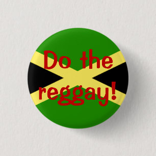 大きい旗は、reggayします! 缶バッジ