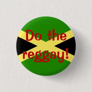 大きい旗は、reggayします! 缶バッジ