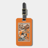 大きい旗ショー"パリからの女の子" ラゲッジタグ (正面縦)