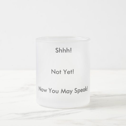 大きい曇らされたコーヒー・マグ フロストグラスマグカップ (中央)