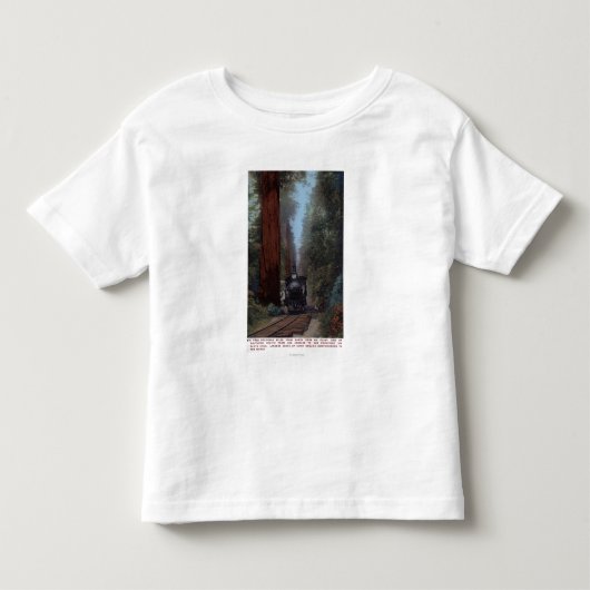 大きい木の駅 トドラーTシャツ (正面)