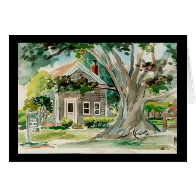 大きい木、西のTisbury (正面横)