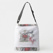 大きい森林Crossbodyの魅了されたバッグ クロスボディバッグ (裏面)