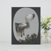 大きい楕円フレーム（黒） (スタンド正面)