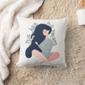 大きい毛の大きい夢 クッション (ブランケット)