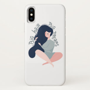 大きい毛の大きい夢 iPhone X ケース