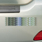 大きい水晶石造りの宝石DIYのテンプレートNVN434 バンパーステッカー (車上)