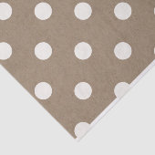 大きい水玉模様のクリスマスの休日のティッシュペーパー 薄葉紙 (詳細)