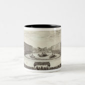 大きい池の表現のステージ ツートーンマグカップ (中央)