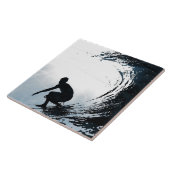 大きい波のサーファー タイル (側面)