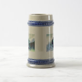 大きい波のサーファー ビールジョッキ (中央)